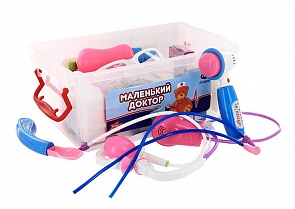 Набор доктора - Маленький доктор, 26 предметов, в чемодане (ABtoys, PT-00338пц (PT-00092)